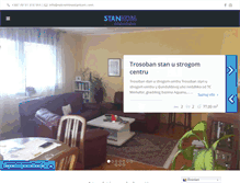 Tablet Screenshot of nekretninestankom.com